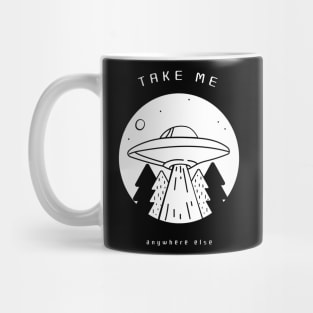 UFO Take Me Mug